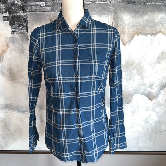 J.Crew Factory Button Up Shirt - Picture 1 of 9